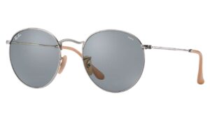 rayban round metal rb 3447 evolve lenses 9065i5 image 1 1 1